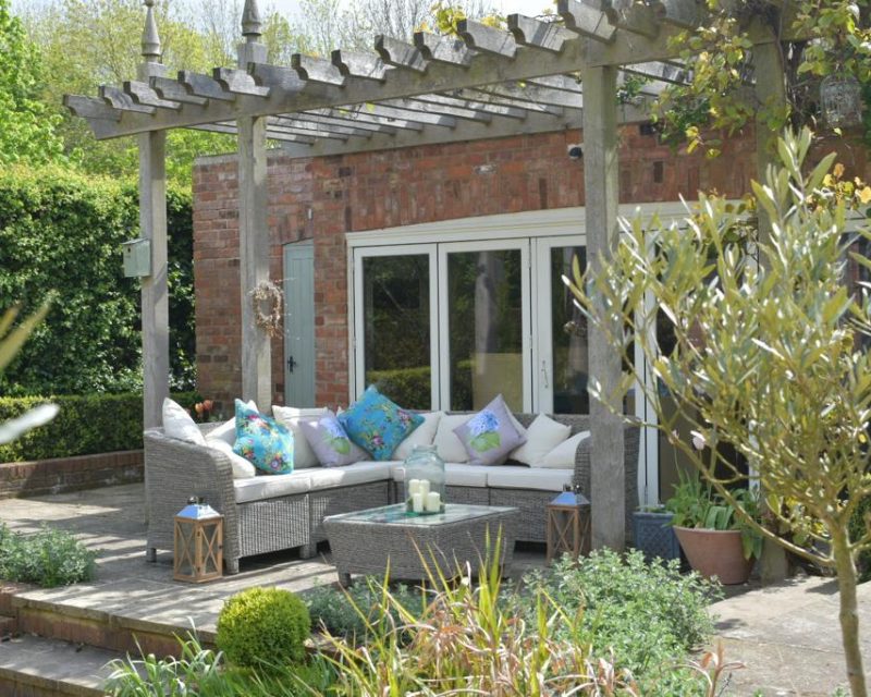 Corner Poly Rattan Sofa