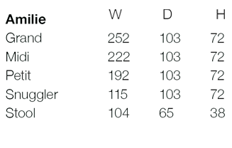 Amilie Size Guide
