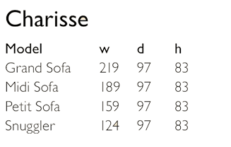 Charisse Size Guide