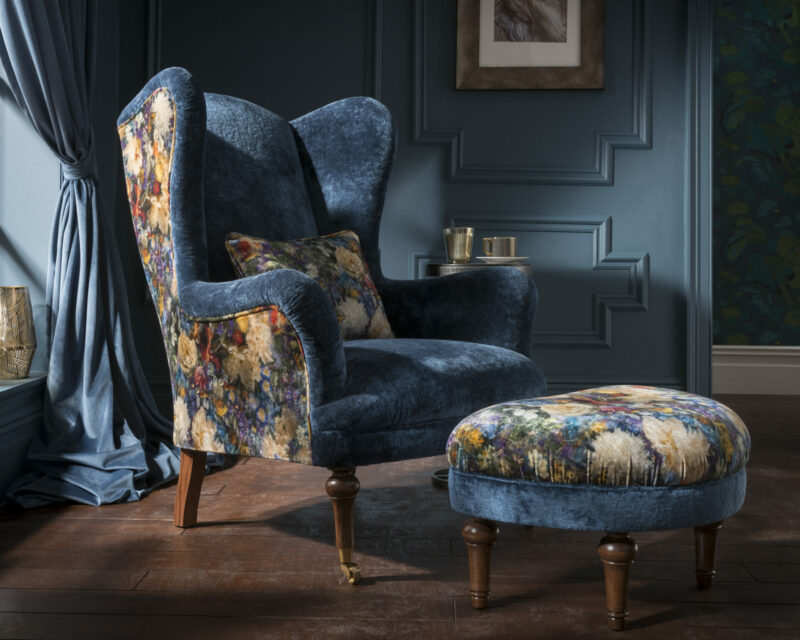 Crawford Chair and Stool
