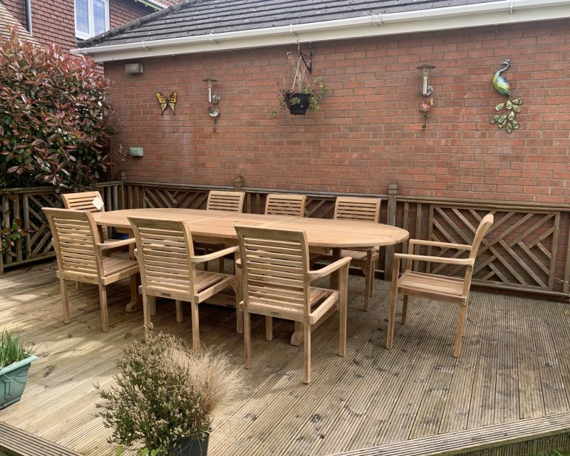 Oval Extending Table