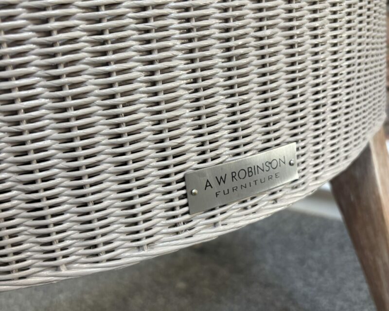 Lloyd Loom bar stool - Luther
