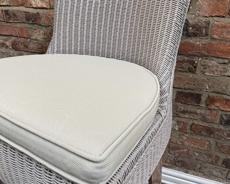 Lloyd Loom bar stool seat - Luther