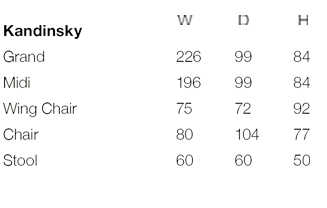 Kandinsky Size Guide