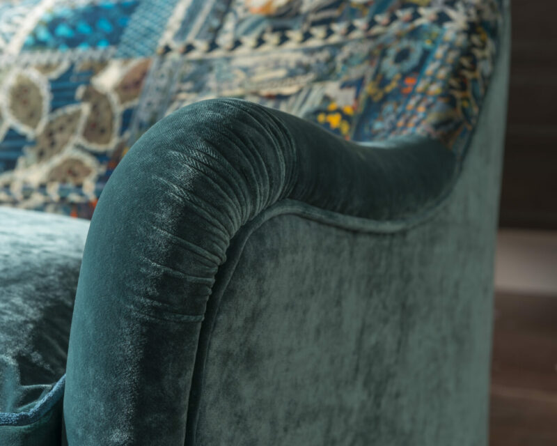 Tiffany Grand Sofa Opium Teal