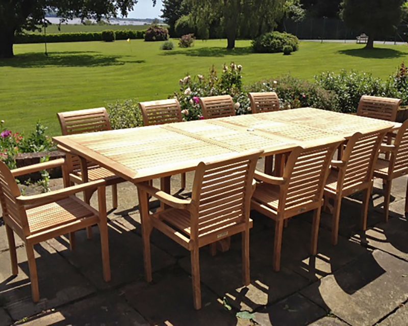 Rectangle Extending dining Table